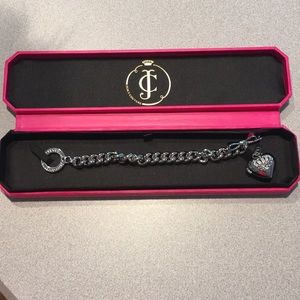 Juicy Couture Banner Heart Started Bracelet